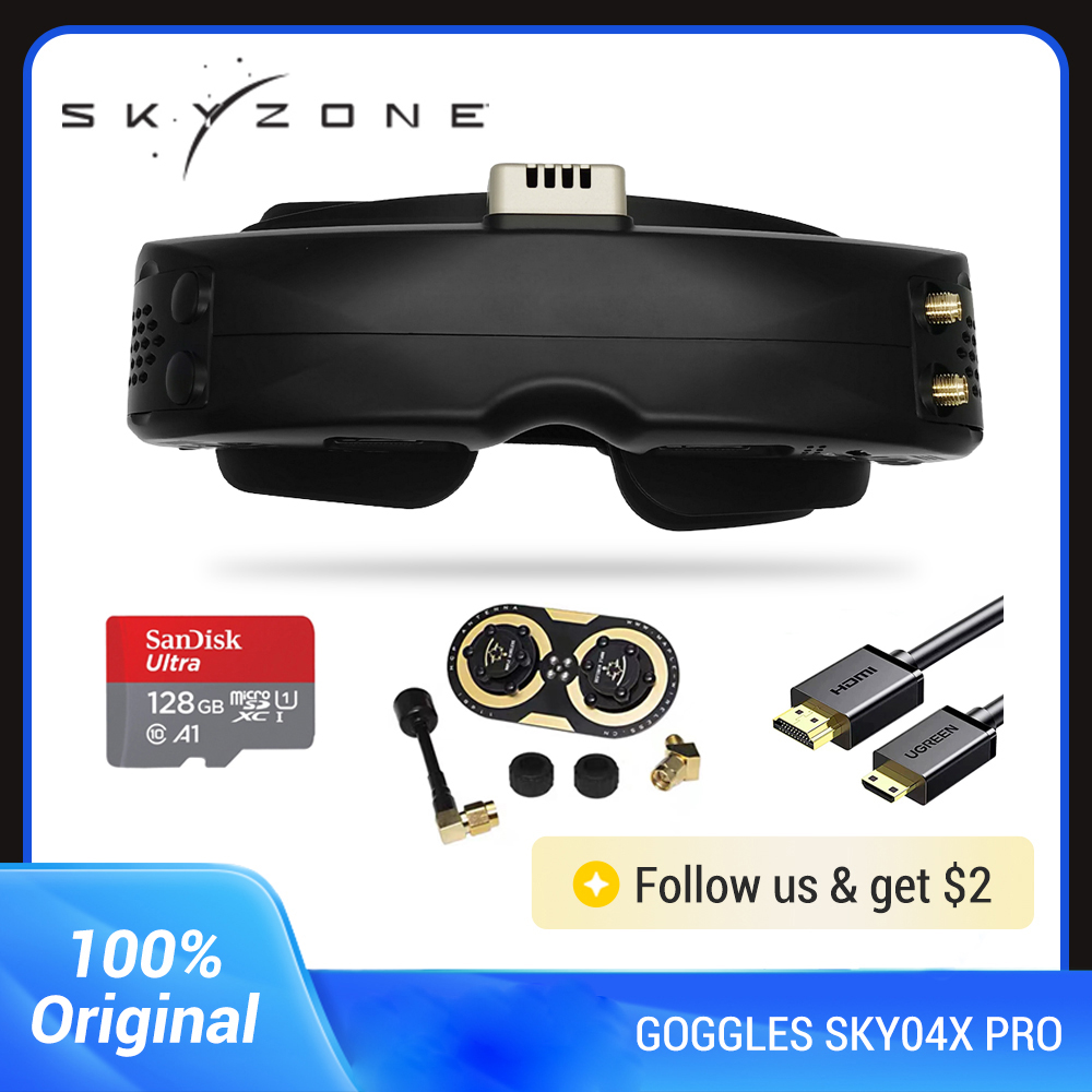 Skyzone Sky04O Pro Fpv Goggles - Очки FPV Skyzone SKY04X PRO 5.8ГГц