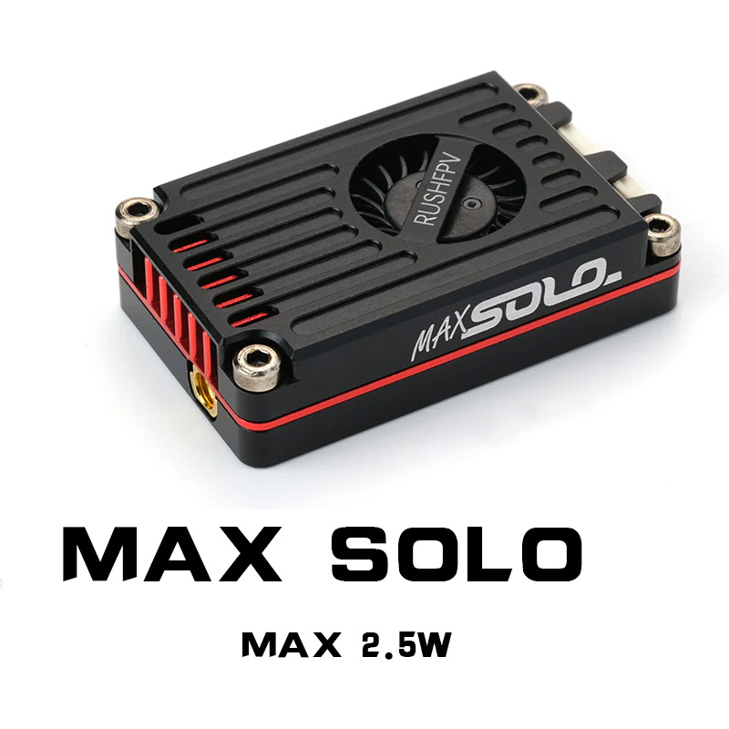 RUSHFPV RUSH MAX SOLO / TANK S – обзор и цена Rushfpv Rush Max Solo 5.8G 2.5W Vtx