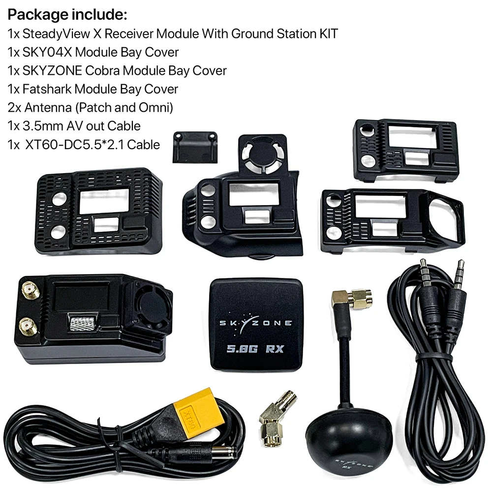 SKYZONE Steadyview X 5,0G 5,8G – обзор и цена Skyzone Steadyview X Receiver Module