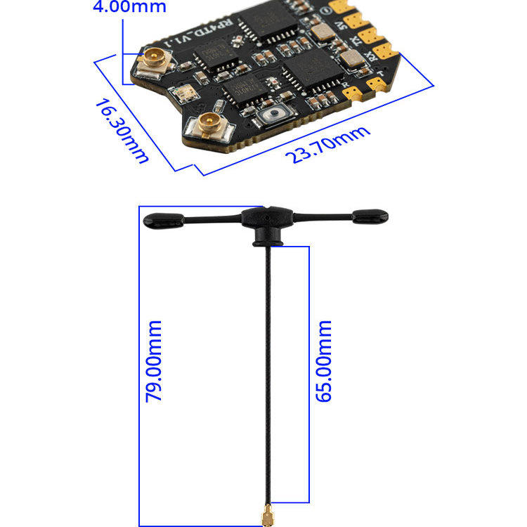 Приемник RadioMaster RP4TD Exp – обзор и цена Foxeer Reaper Extreme 2.5W Vtx